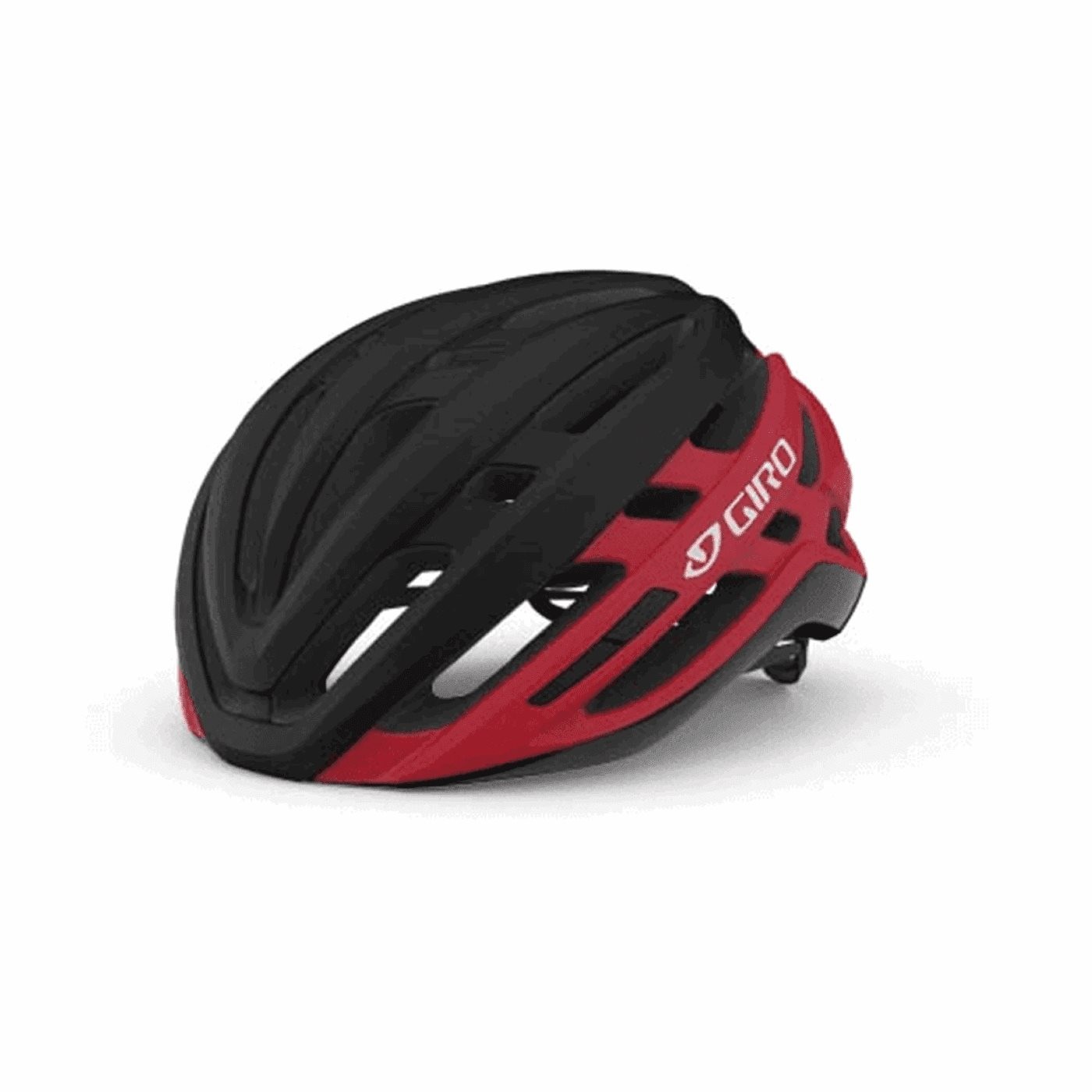 Casco agilis mips nero/rosso taglia 55/59cm