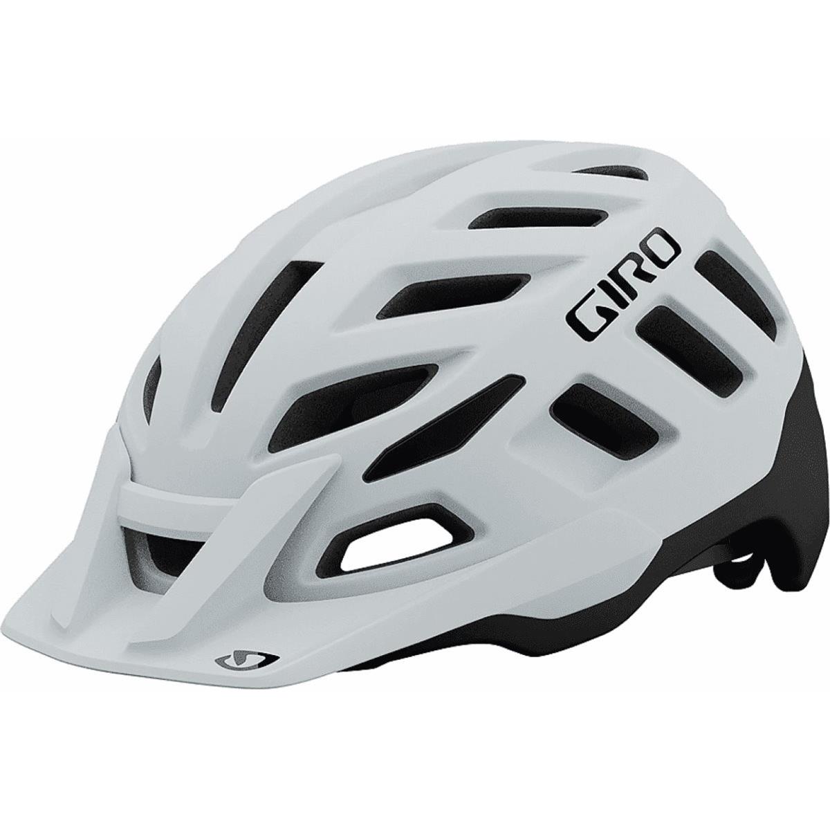 0768686380808 - Radix Helm Weiß 51-55cm für Trail Riders - Belüftet Leicht und Einstellbar mit Roc Loc 55