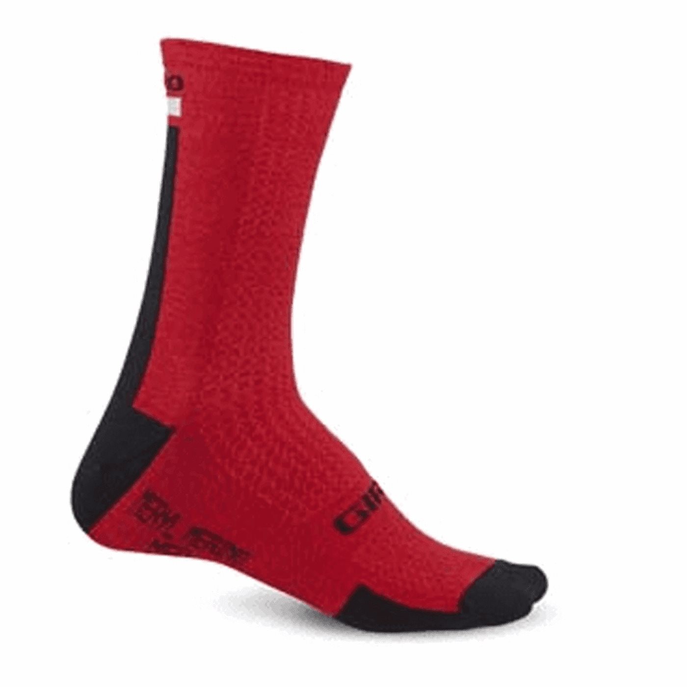 0768686082887 - HRC Grip Socken Rot Schwarz Größe 43-45 mit Fußstütze und Meryl Skinlife