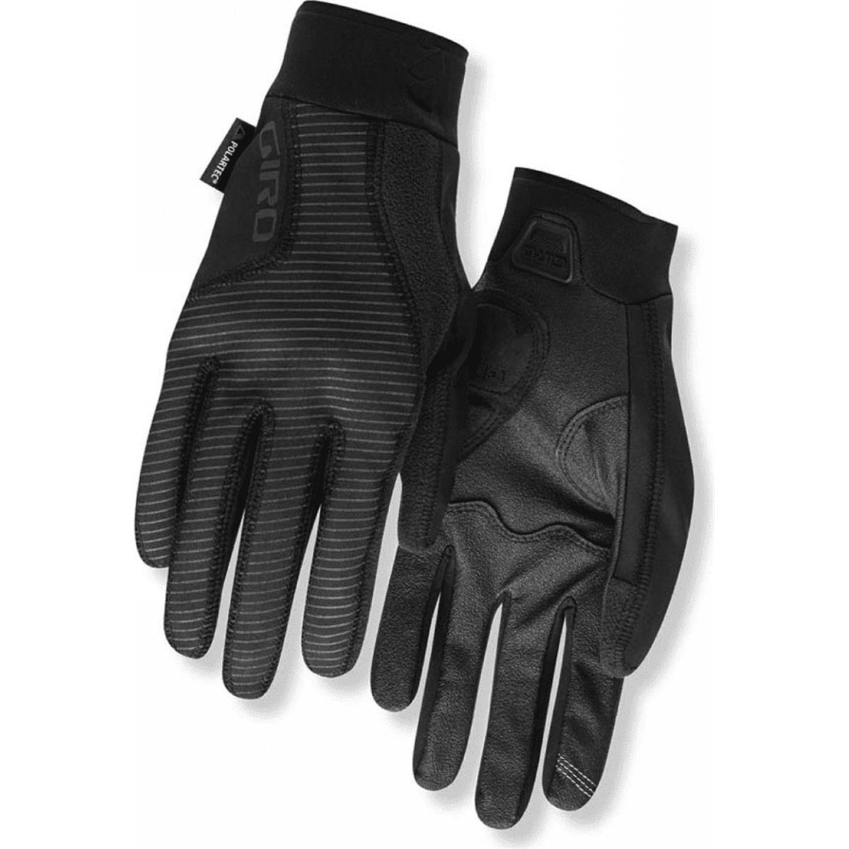 0768686057090 - Lange Winterhandschuhe Blaze 20 Schwarz Größe M - Warm und Touchscreen-kompatibel