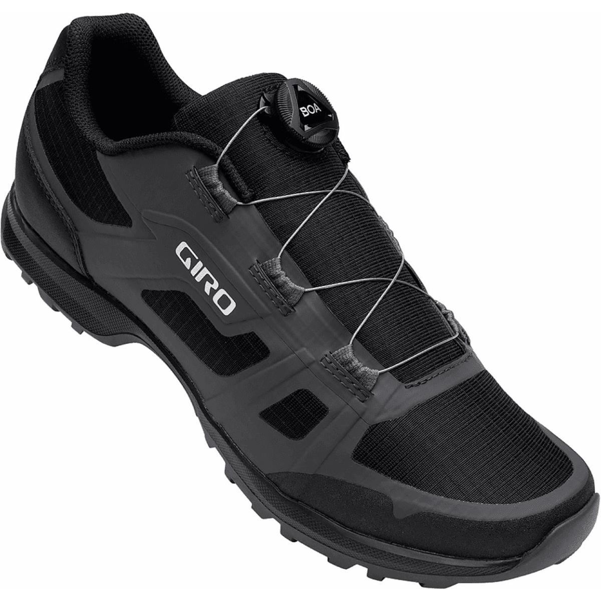 0768686426490 - MTB Schuhe Giro Gauge Boa SPD Grau Schwarz Größe 41 Boa-Verschluss