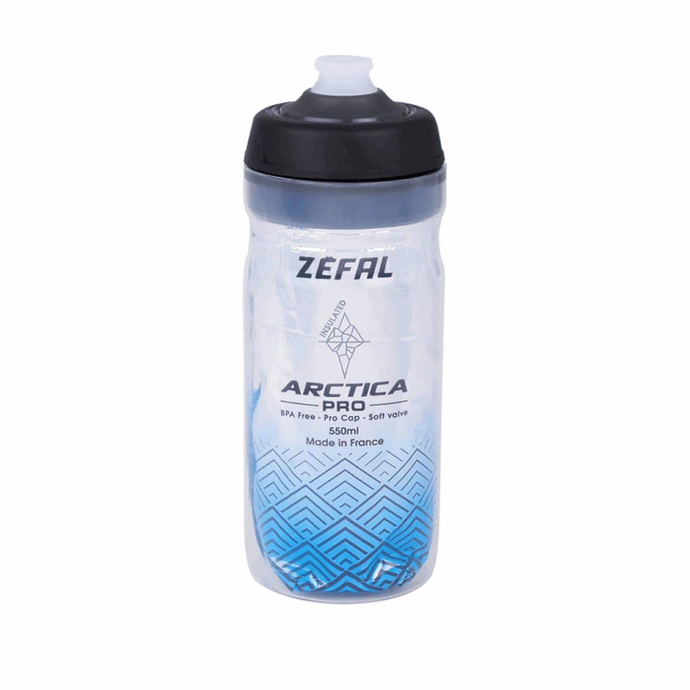 3420586600246 - Arctica Pro Thermosflasche 550ml Grau Blau mit Pro Cap System