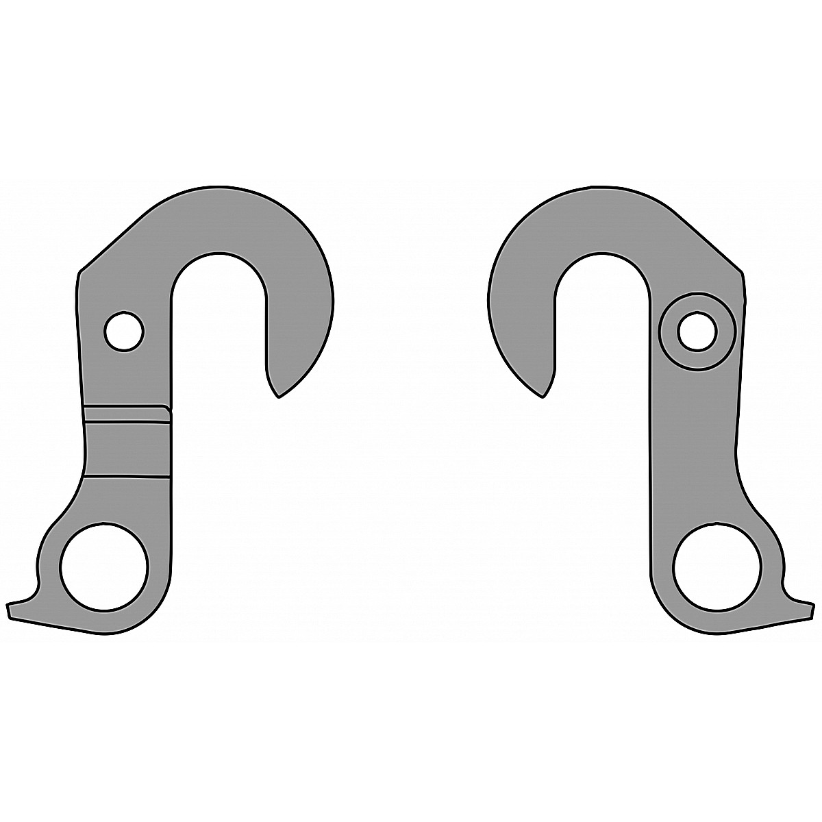 5904993253410 - DP-23 Schaltauge aus CNC-Aluminium für Fahrräder