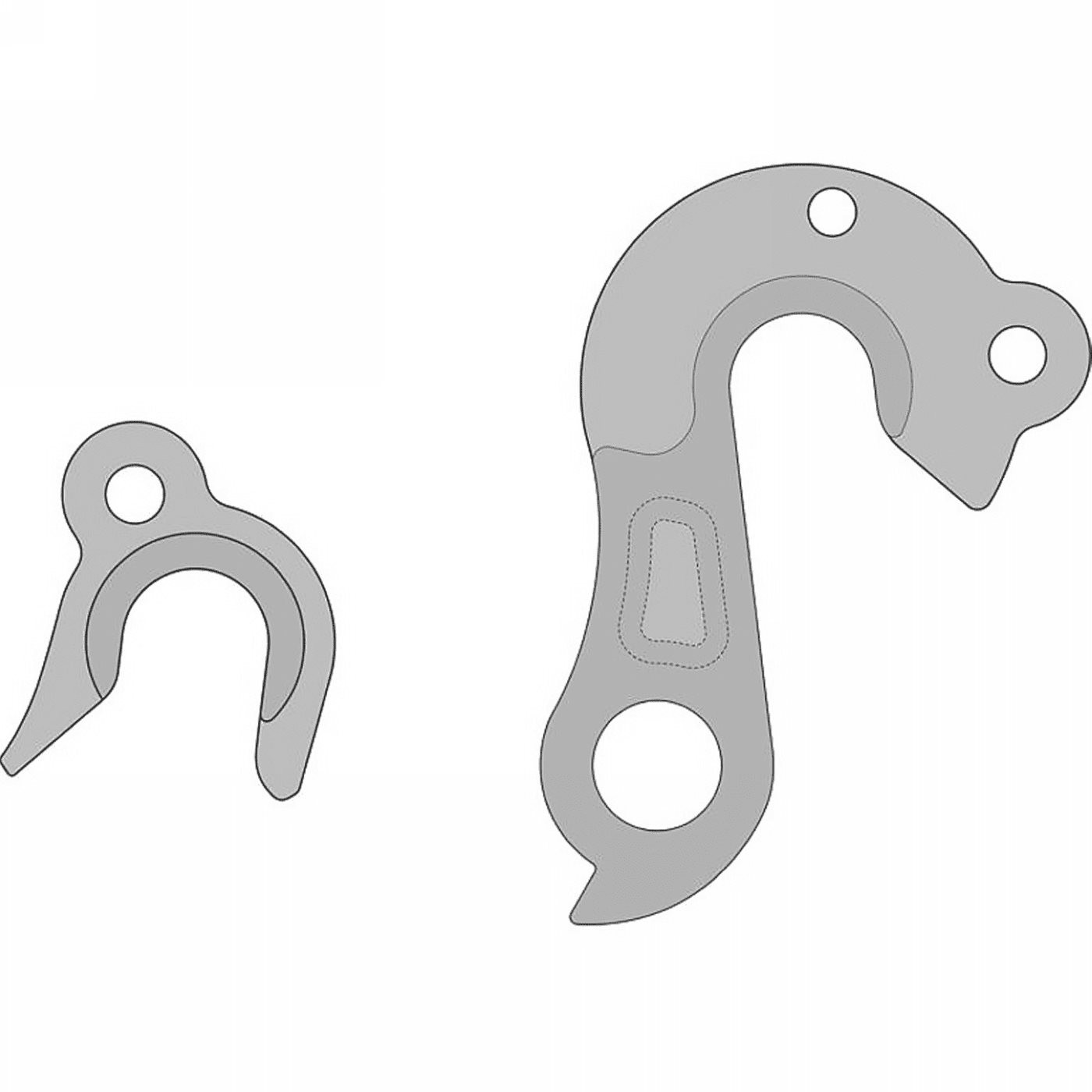 5902262021081 - DP-71 Schaltauge aus CNC-Aluminium kompatibel mit Esker und Pulso